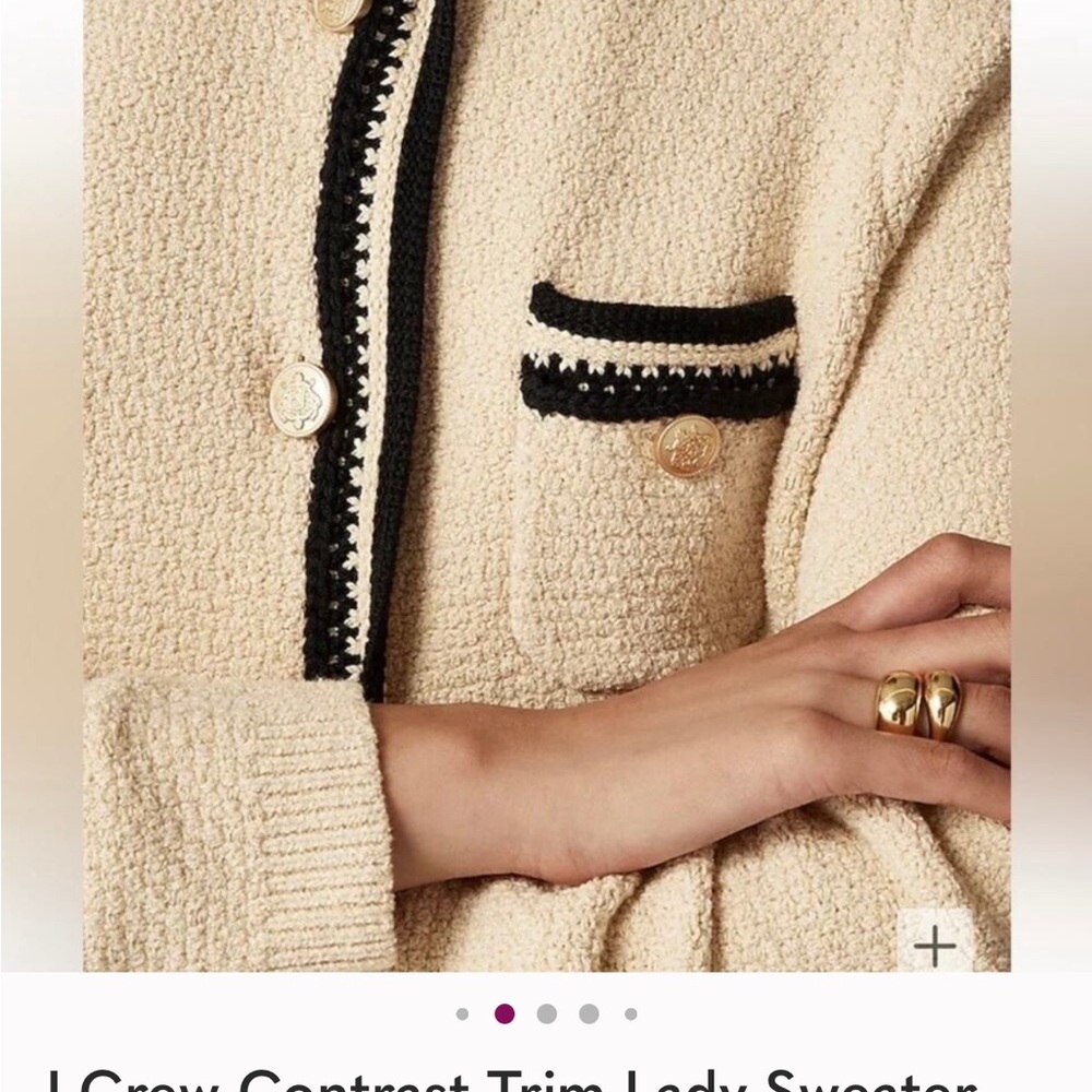 J CREW knit cardigan/jacket - Picture 4 of 4